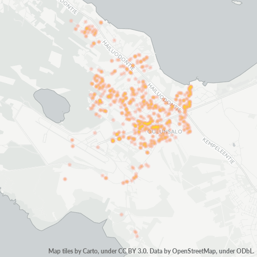 Dami ng Negosyo sa Postal Code 90460 - Oulunsalo, Pohjois-Pohjanmaa
