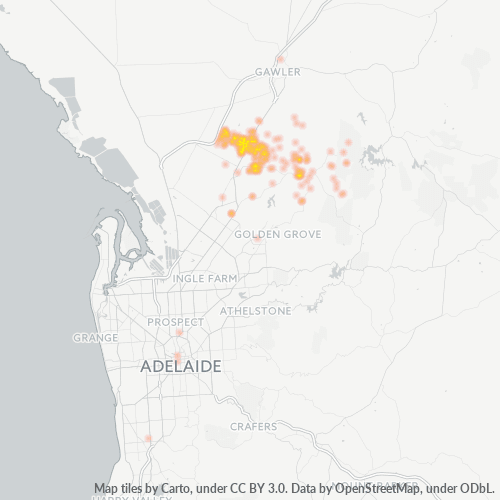 Dami ng Negosyo sa Postal Code 5114 - Timog Australya