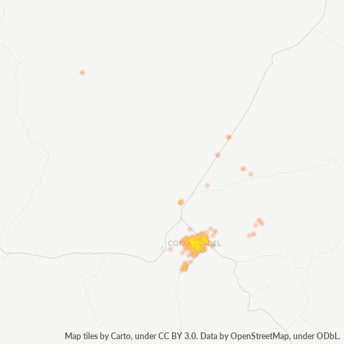 Dami ng Negosyo sa Postal Code 38550-000 - Coromandel, Minas Gerais
