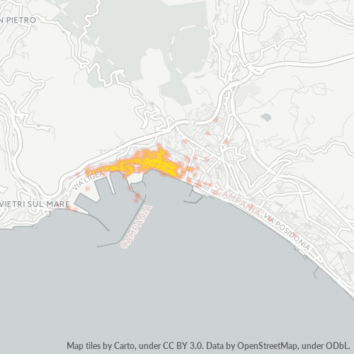 Dami ng Negosyo sa Postal Code 84121 - Salerno, Campania