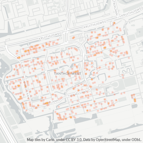 Dami ng Negosyo sa Postal Code 2622 - Delft, Provincie Zuid-Holland