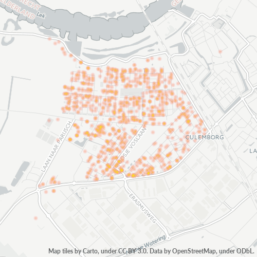 Dami ng Negosyo sa Postal Code 4105 - Culemborg, Provincie Gelderland