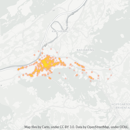 Dami ng Negosyo sa Postal Code 6300 - Wörgl, Tyrol (estado)