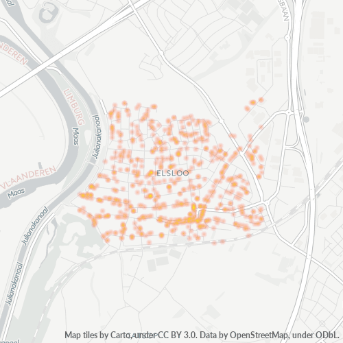 Dami ng Negosyo sa Postal Code 6181 - Elsloo, Provincie Limburg