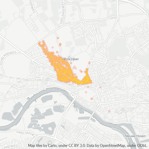 Dami ng Negosyo sa Postal Code 6814 - Arnhem, Provincie Gelderland
