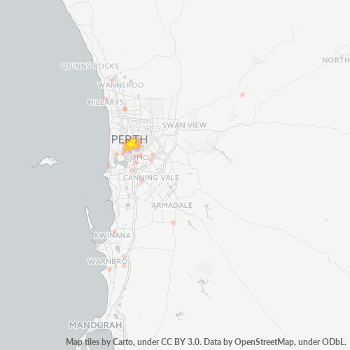 Mkusanyiko wa Biashara katika Posta 6005 - Perth, Australia ya Magharibi