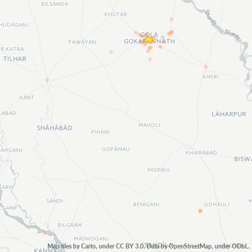 Dami ng Negosyo sa Postal Code 262802 - Uttar Pradesh