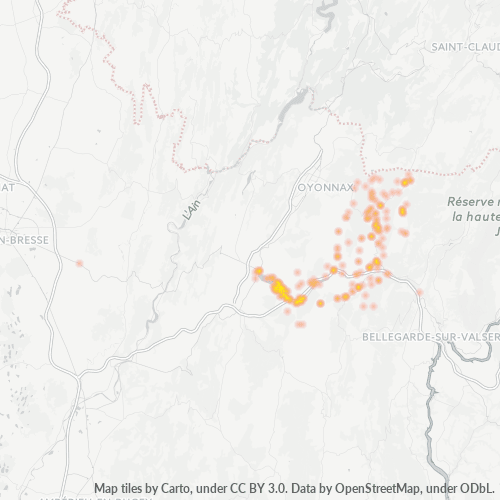 Dami ng Negosyo sa Postal Code 01130 - Pransiya