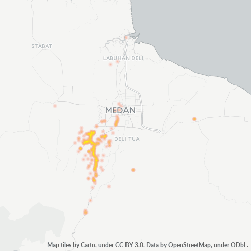 Dami ng Negosyo sa Postal Code 20353 - Medan, Sumatera Utara