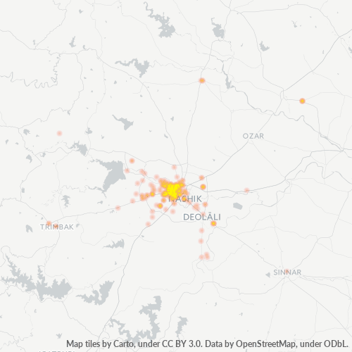 Dami ng Negosyo sa Postal Code 422002 - Nashik, Maharashtra