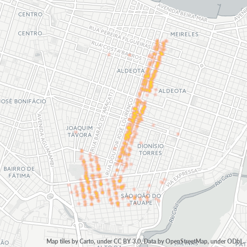 Dami ng Negosyo sa Postal Code 60120-000 - Fortaleza, Ceará