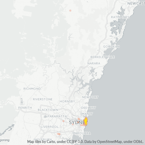 Dami ng Negosyo sa Postal Code 2030 - Vaucluse, New South Wales