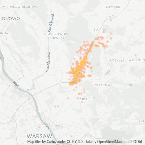 Bedrijfsconcentratie in Postcode 05-270 - Marki, Woiwodschap Mazovië