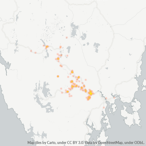 Dami ng Negosyo sa Postal Code 7140 - Tasmania