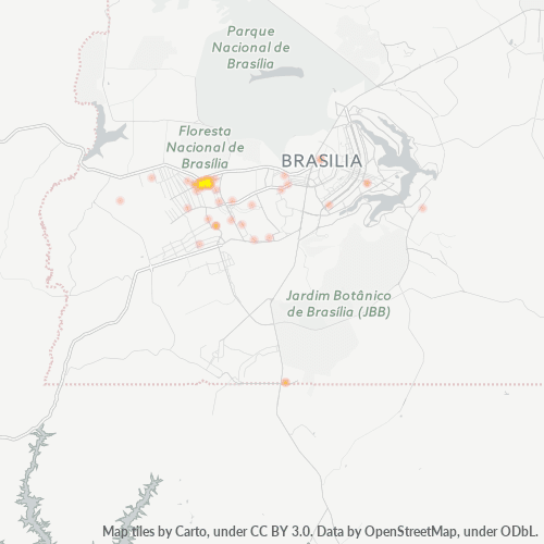 Dami ng Negosyo sa Postal Code 72135-000 - Brazil