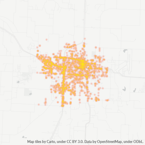 Mkusanyiko wa Biashara katika Posta 65301 - Sedalia, Missouri