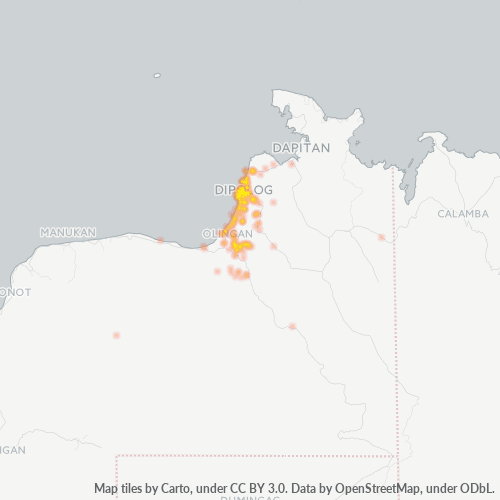 Business Concentration in Zip Code 7100 - Dipolog, Zamboanga Peninsula