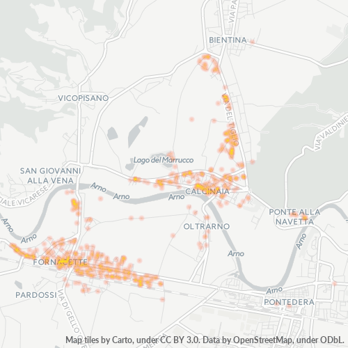 Dami ng Negosyo sa Postal Code 56012 - Italya