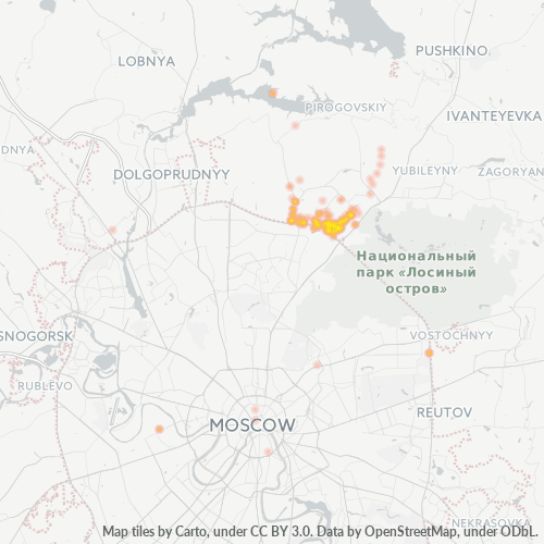 Dami ng Negosyo sa Postal Code 141014 - Mytishchi, Moscow Oblast