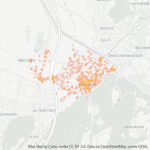 Dami ng Negosyo sa Postal Code 6830 - Vorarlberg
