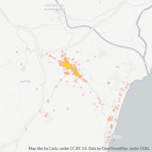 Mkusanyiko wa Biashara katika Posta 04620 - Vera, Andalusia