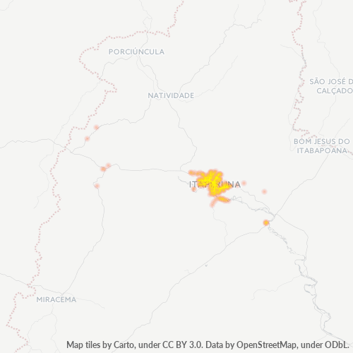 Dami ng Negosyo sa Postal Code 28300-000 - Itaperuna, Rio de Janeiro