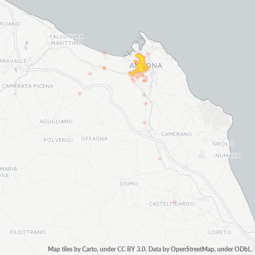 Dami ng Negosyo sa Postal Code 60127 - Ancona, Marche