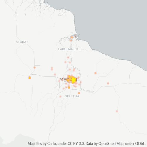 Dami ng Negosyo sa Postal Code 20211 - Medan, Sumatera Utara
