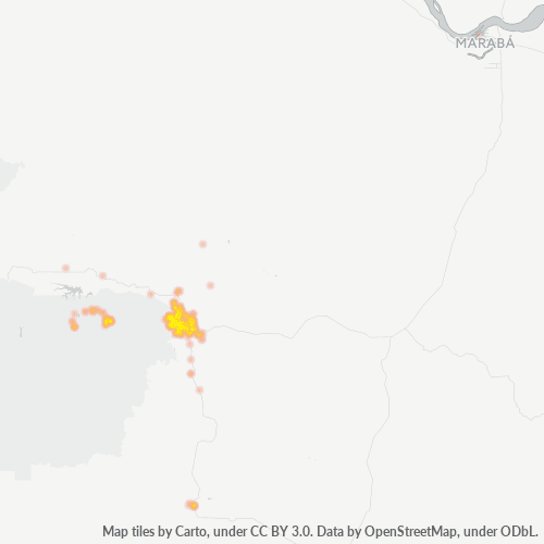 Dami ng Negosyo sa Postal Code 68515-000 - Parauapebas, Pará