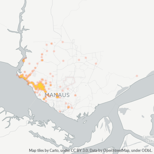 Dami ng Negosyo sa Postal Code 69037-000 - Manaus, Amazonas