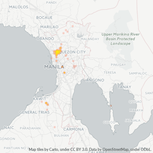 Business Concentration in Zip Code 1403 - Philippines