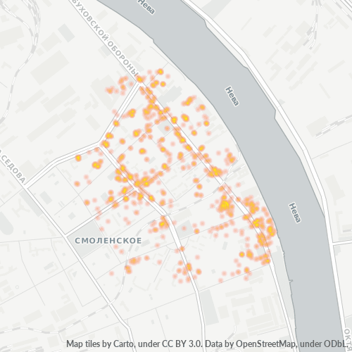Dami ng Negosyo sa Postal Code 192029 - Petrogradka, San Petersburgo