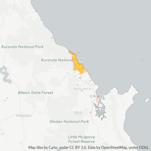 Dami ng Negosyo sa Postal Code 4879 - Kewarra Beach, Queensland