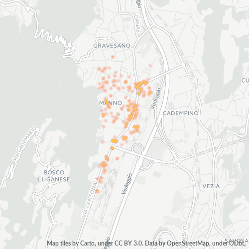 Dami ng Negosyo sa Postal Code 6928 - Manno, Cantone Ticino