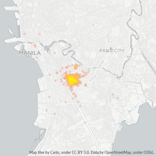 Business Concentration in Zip Code 1229 - Makati, Metro Manila