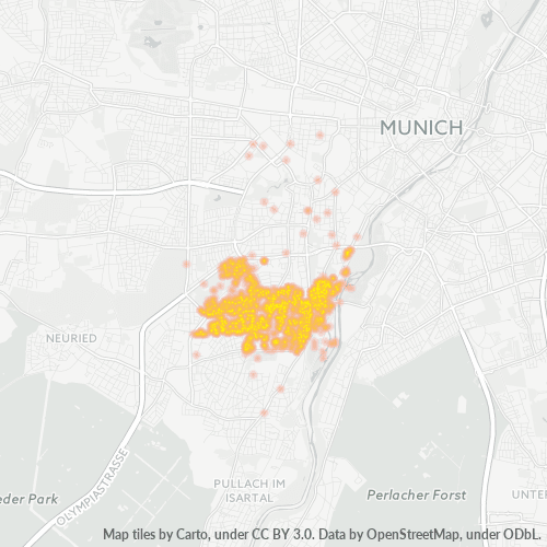 Konsentrasi Perniagaan di Poskod 81379 - Munich, Bavaria