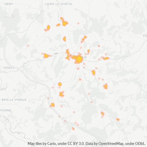 Business Concentration in Postal Code 89800 - Chemilly-sur-Serein, Burgundy