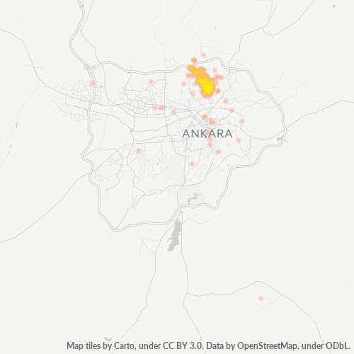 Dami ng Negosyo sa Postal Code 06290 - Lalawigan ng Ankara
