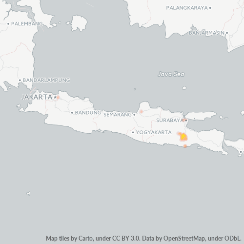 Dami ng Negosyo sa Postal Code 65148 - Malang, Silangang Java