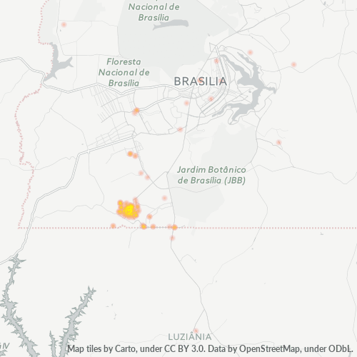 Dami ng Negosyo sa Postal Code 72405-000 - Brazil