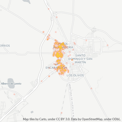 Dami ng Negosyo sa Postal Code 22004 - Huesca, Aragón
