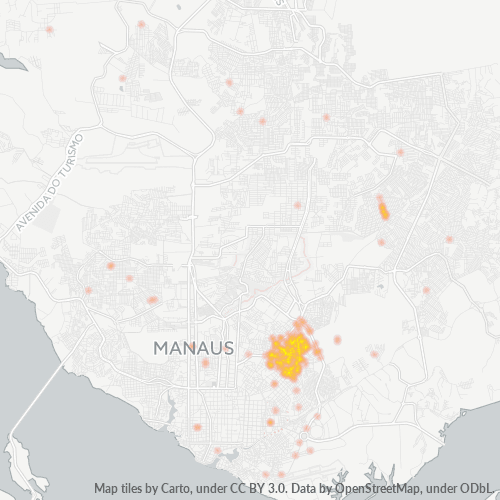 Dami ng Negosyo sa Postal Code 69067-000 - Manaus, Amazonas