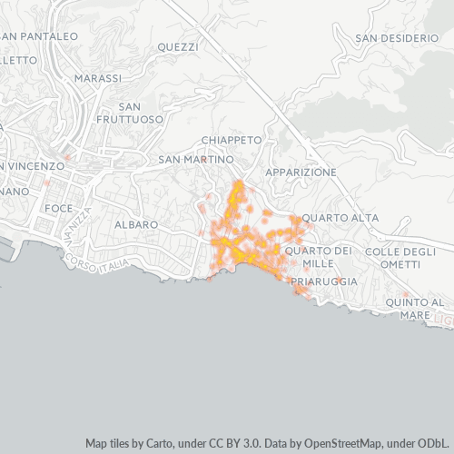 Dami ng Negosyo sa Postal Code 16147 - Genoa, Liguria