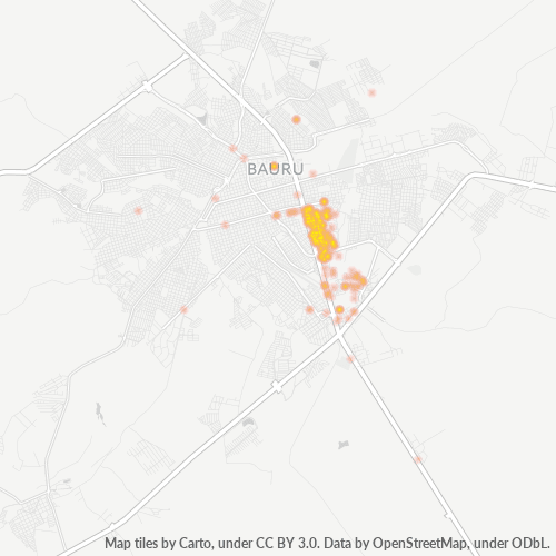 Dami ng Negosyo sa Postal Code 17047-000 - Bauru, São Paulo