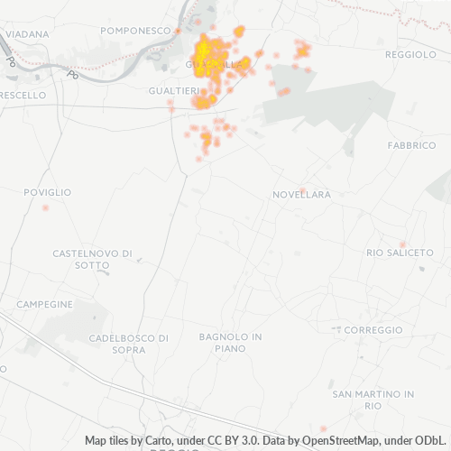 Dami ng Negosyo sa Postal Code 42016 - Italya