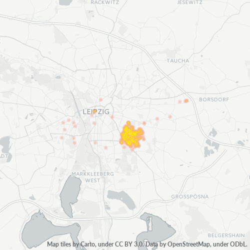 Konsentrasi Bisnis di Kode Pos 04299 - Leipzig, Sachsen
