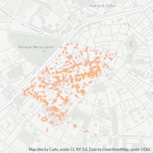 Bedrijfsconcentratie in Postcode 28934 - Móstoles, Madrid (autonome gemeenschap)