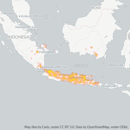 Dami ng Negosyo sa Postal Code 20726 - Binjai, Sumatera Utara