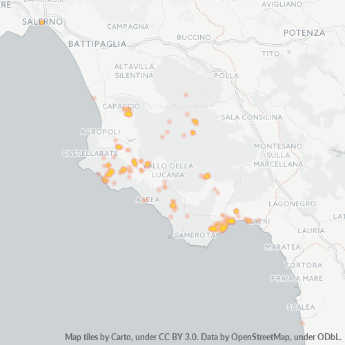 Dami ng Negosyo sa Postal Code 84070 - Italya