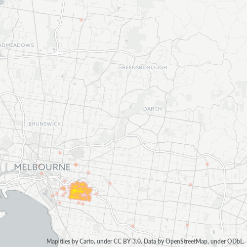 Dami ng Negosyo sa Postal Code 3142 - Toorak, Victoria
